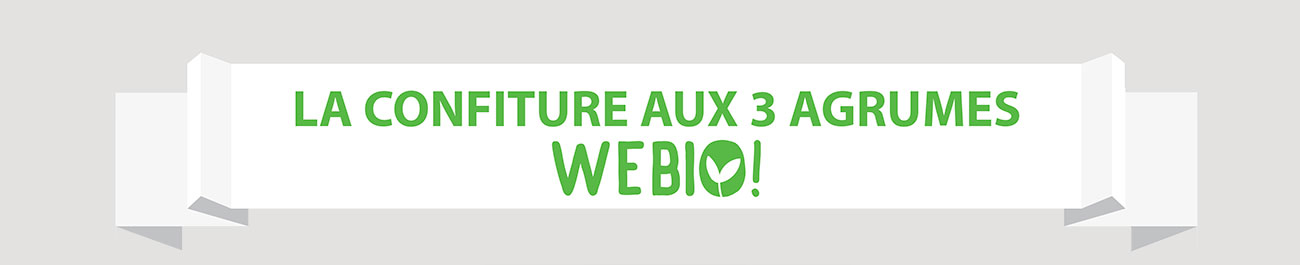 Titre La confiture de 3 agrumes WEBIO!
